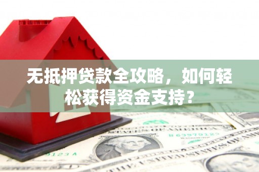 林边无抵押贷款全攻略，如何轻松获得资金支持？