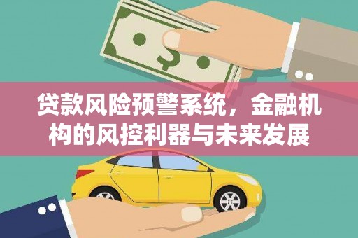 林边贷款风险预警系统，金融机构的风控利器与未来发展