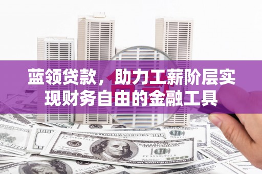 林边蓝领贷款，助力工薪阶层实现财务自由的金融工具
