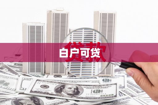 林边白户可贷